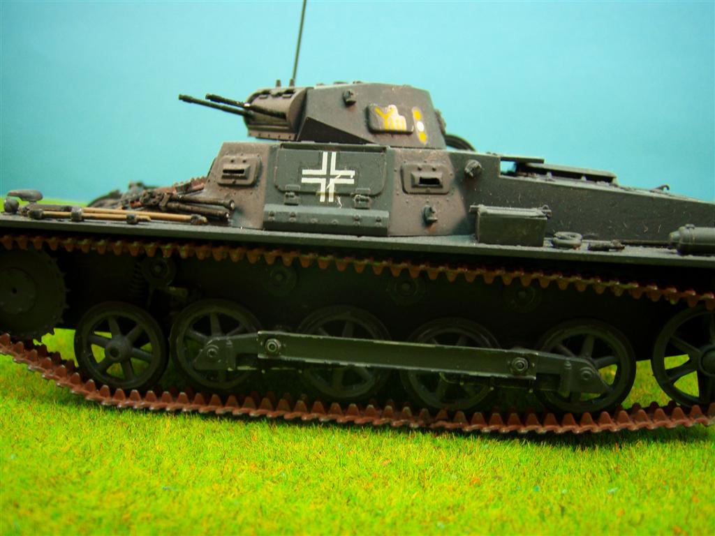 Vokiškas lengvasis tankas T-1B | modeliuok.lt